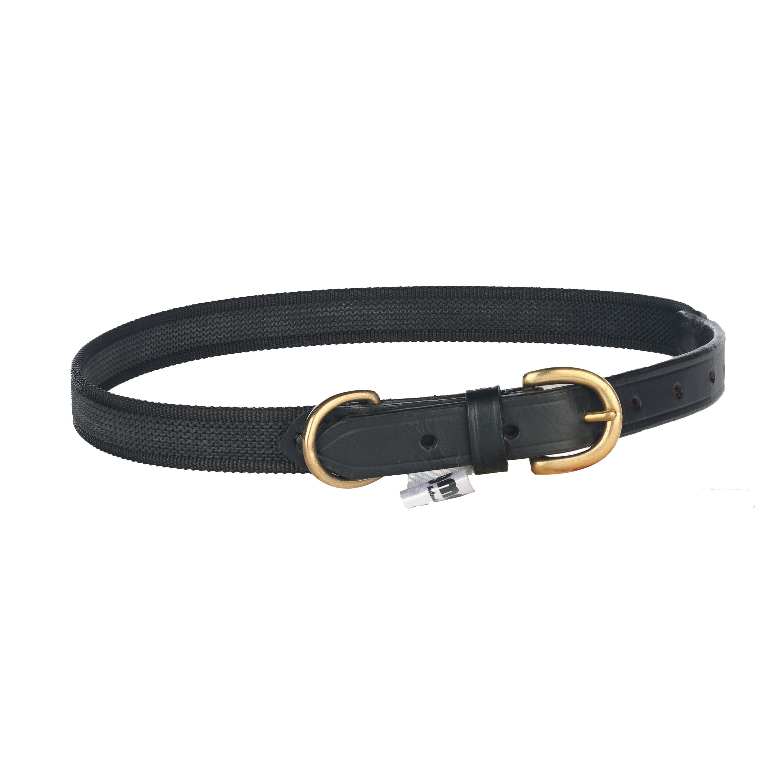 Leather gripper collar BLACK S1 1